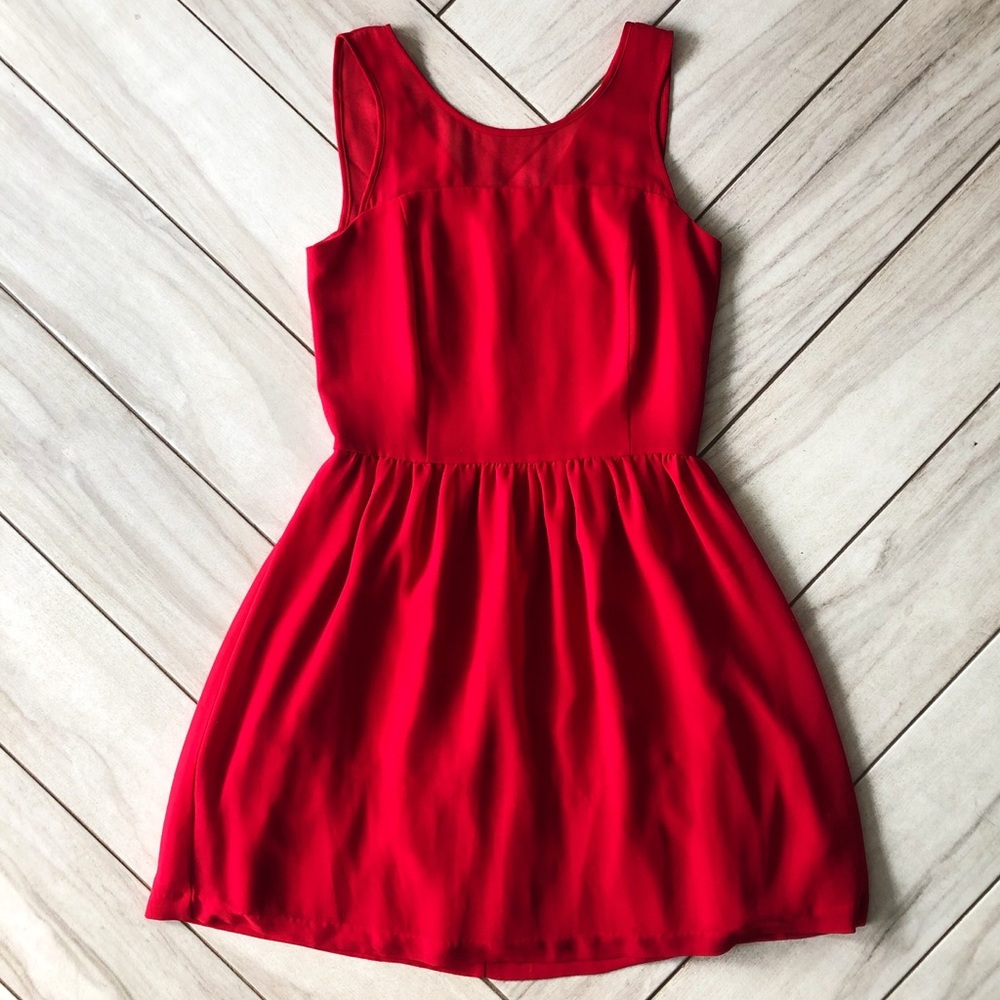 Kensie red mini dress